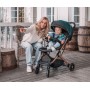 MoMi ESTELLE GOLD otroški voziček, zeleno-zlat