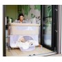 SMART BED krevetić uz krevet, ogradica, bež