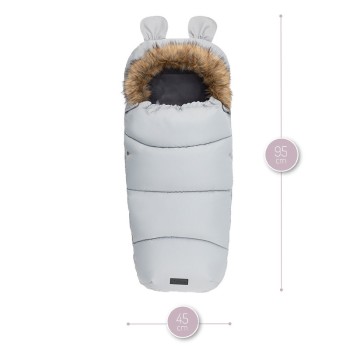 COZY zimska vreča za voziček, izolacijska, siva COZY zimska vreča za voziček, izolacijska, siva