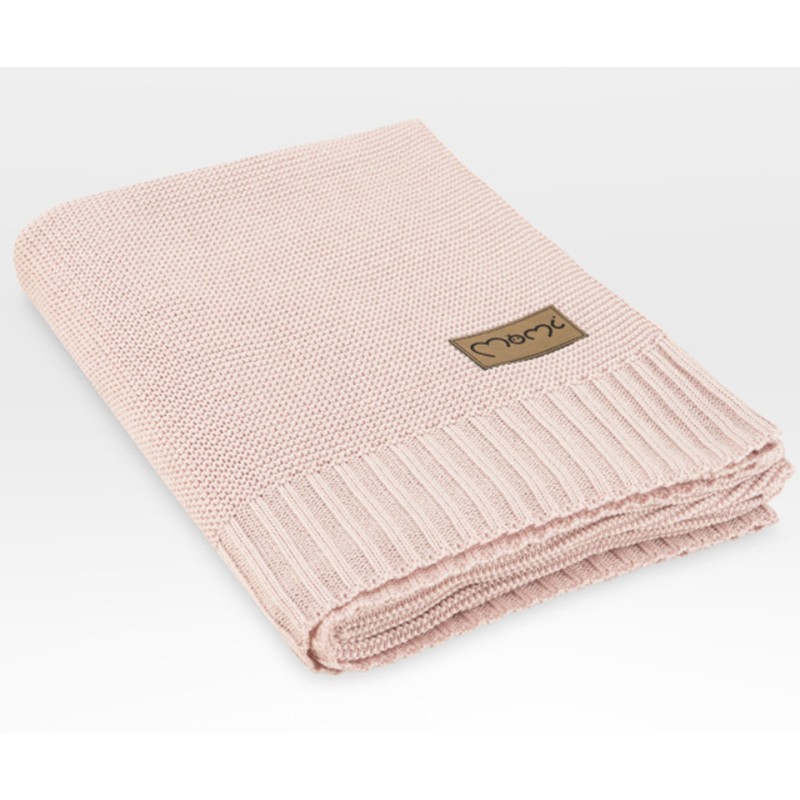 Deka za bebe HUG, 50% pamuk, 50% bambus, 110x80 cm, ružičasta Deka za bebe HUG, 110x80 cm, ružičasta