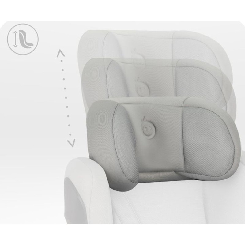 Otroški avtosedež ISOFIX MEI za otroke 100-150cm, siv Otroški avtosedež ISOFIX MEI za otroke 100-150cm, siv