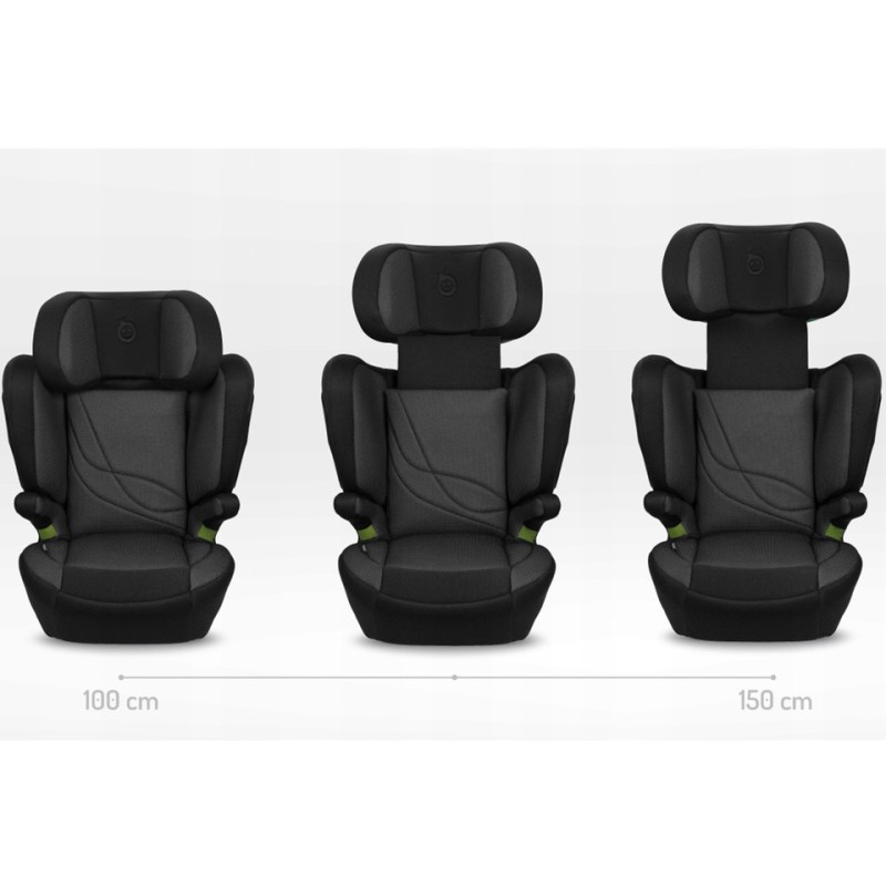 Autosjedalica za djecu MEI, Isofix, za djecu višine 100-150 cm, crna Autosjedalica za djecu MEI, Isofix, za djecu višine 100-150 cm, crna