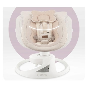 Ljuljačka za bebe PEARL, automatska, Bluetooth, bež Ljuljačka za bebe PEARL, automatska, Bluetooth, bež