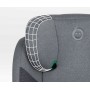 Avtosedež 360° EMI i-Size 40-150 cm, siv