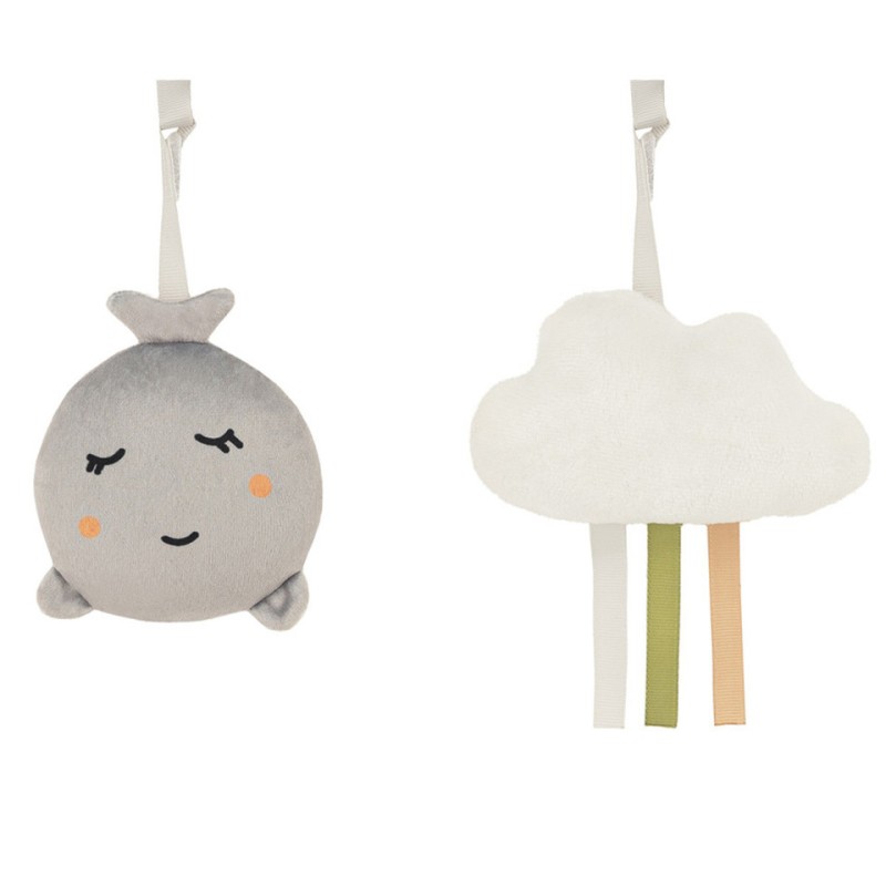 Ljuljačka za bebe LAPIS Light Grey