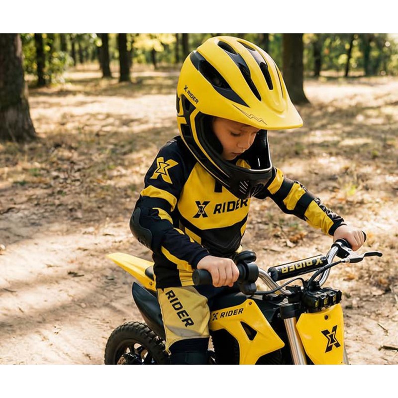 36V otroški motor na akumulator XRIDER CROSS 12 PRO, rumen