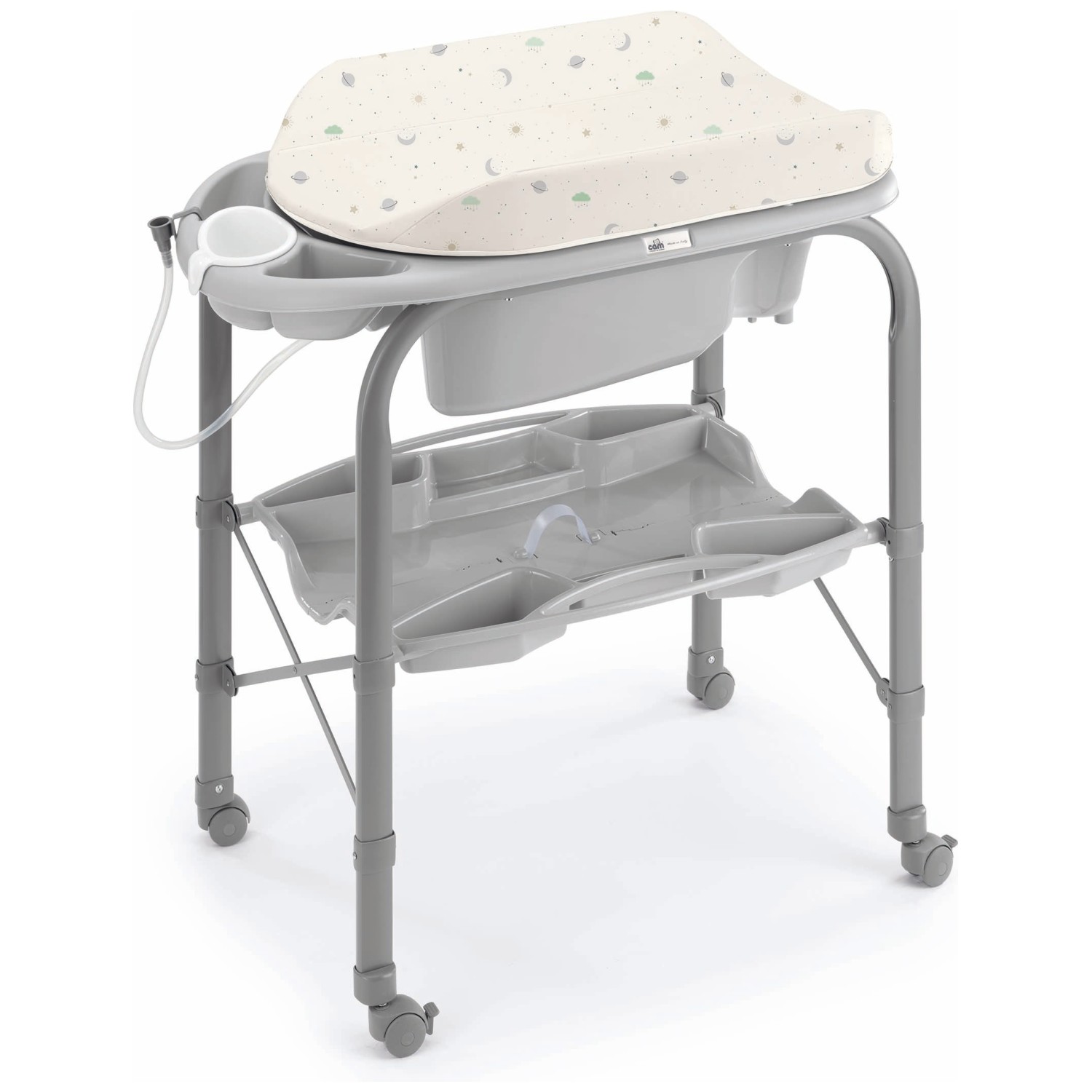 Previjalna miza z banjico CAMBIO Pianeti