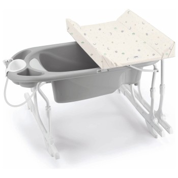 Previjalna mizica z banjico za kopalno kad IDRO BABY Pianeti