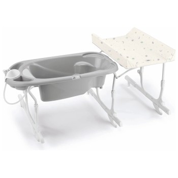 Previjalna mizica z banjico za kopalno kad IDRO BABY Pianeti