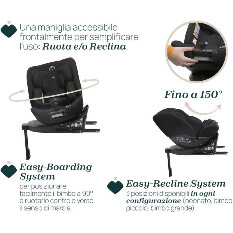 Avtosedež EVERONE i-Size Grey Black 40–150 cm Avtosedež EVERONE i-Size Grey Black 40–150 cm