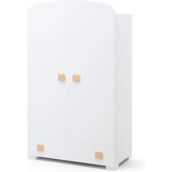 Dječji garderobni ormar EVOLUTION White Natural