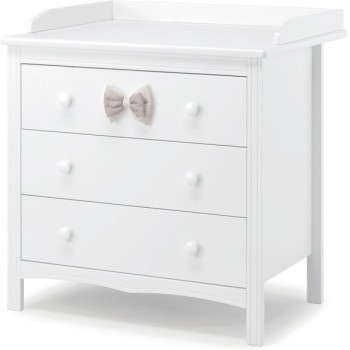 Lesena komoda LILLI White