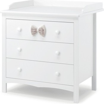 Lesena komoda LILLI White