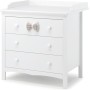 Lesena komoda LILLI White