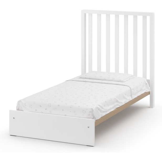 Krevetić MAXI White 140x70cm, od kolijevke do Montessori kreveta Krevetić MAXI White 140x70cm, od kolijevke do Montessori kreveta