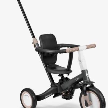 Dječji tricikl s roditeljskom ručkom Flip Black 5u1