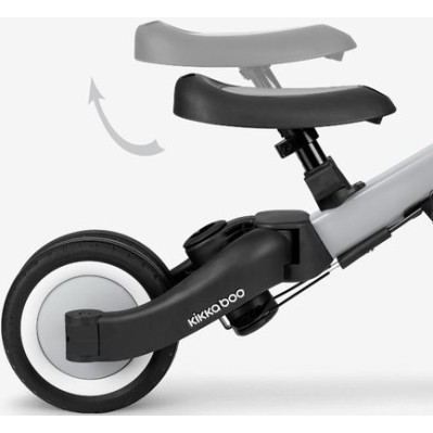 Dječji tricikl s roditeljskom ručkom FLIP Grey