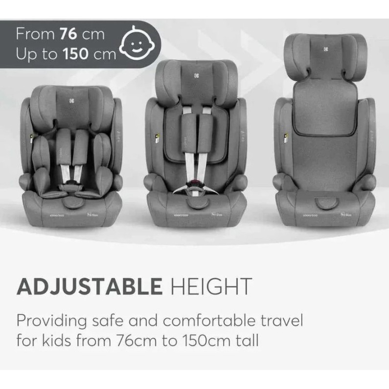 Otroški avtosedež i-CROSS i-Size Light Grey 76-150 cm Otroški avtosedež i-CROSS i-Size Light Grey 76-150 cm