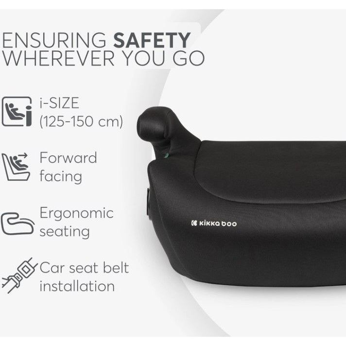 Autosjedalica bez naslona i ISOFIX-a i-GO i-Size Black za djecu od 125 do 150 cm Autosjedalica bez naslona i ISOFIX-a i-GO i-Size Black za djecu od 125 do 150 cm