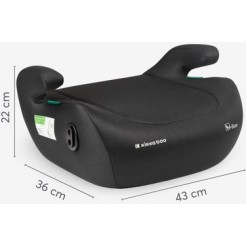 Autosjedalica bez naslona i ISOFIX-a i-GO i-Size Black za djecu od 125 do 150 cm Autosjedalica bez naslona i ISOFIX-a i-GO i-Size Black za djecu od 125 do 150 cm