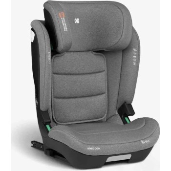 Kikkaboo i-SCOUT Light Grey i-Size autosjedalica 100–150 cm