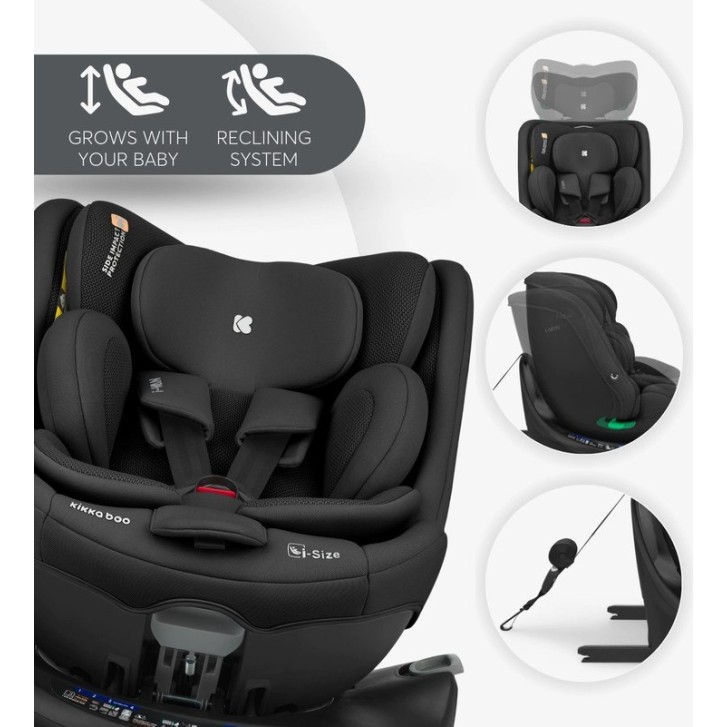 Dječja autosjedalica 360° i-VAN i-SIZE Black 40-150 cm