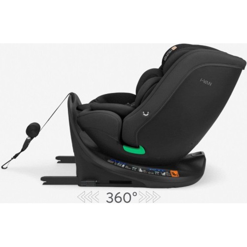Dječja autosjedalica 360° i-VAN i-SIZE Black 40-150 cm