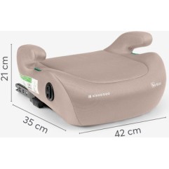 Otroški avtosedež ISOFIX jahač Kikkaboo i-TIP i-Size Beige