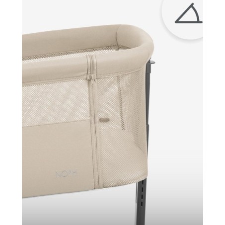 Obposteljna posteljica za dojenčka NOAH Light Grey 2025 Obposteljna posteljica za dojenčka NOAH Light Grey 2025