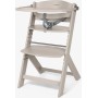 Drvena hranilica za bebe KikkaBoo NORDY Light Beige