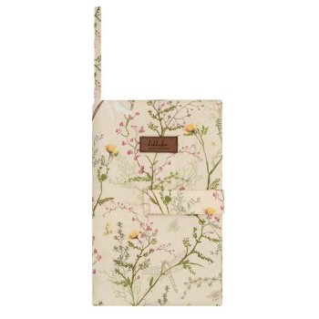 KikkaBoo® torbica za plenice in robčke Secret Garden Beige