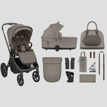 Premium dječja kolica 2u1 GOYA Platinum Mocca