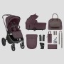 KikkaBoo® Platinum dječja kolica 2u1 Goya Merlot