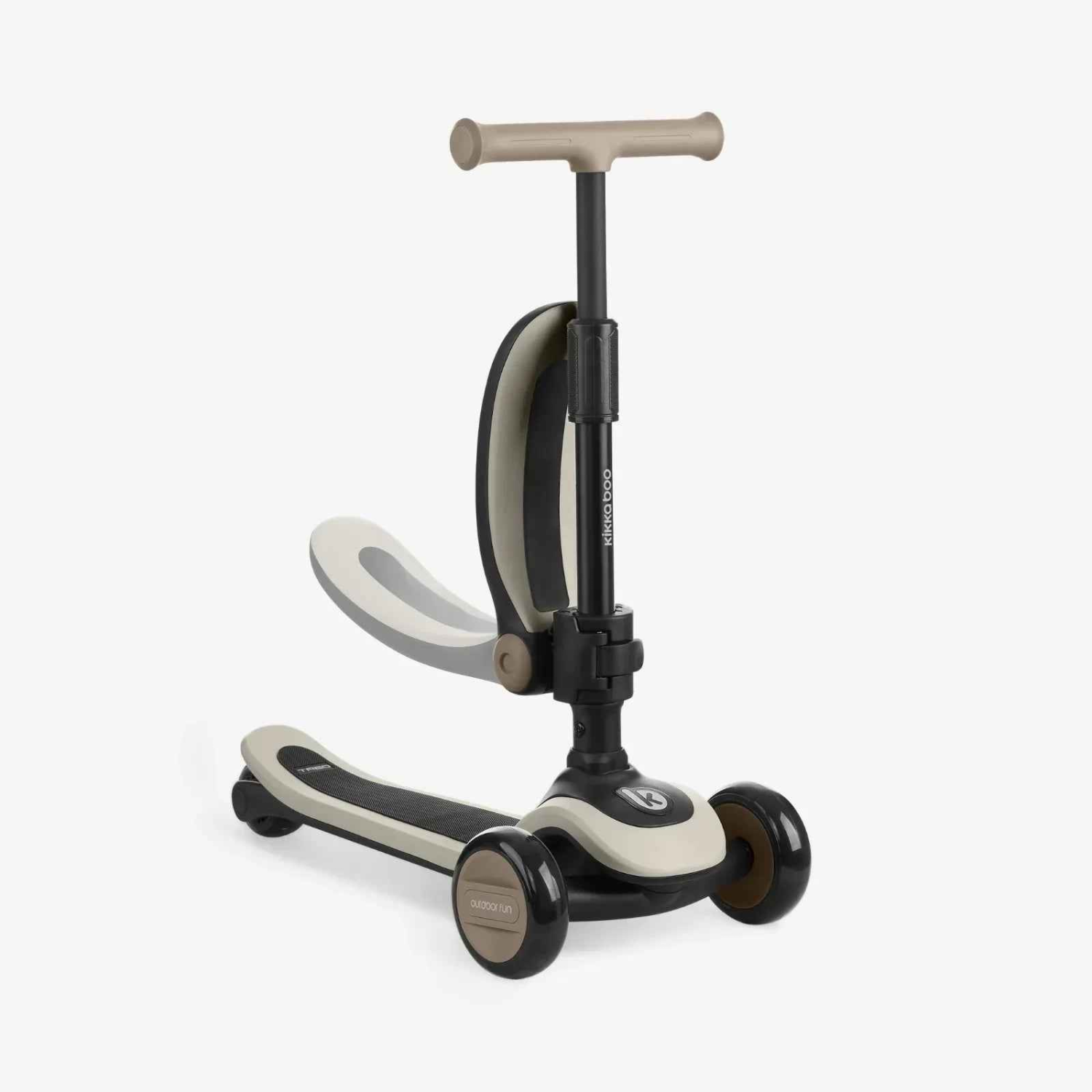 Dječji romobil sa sjedalom 2u1 TREO Beige