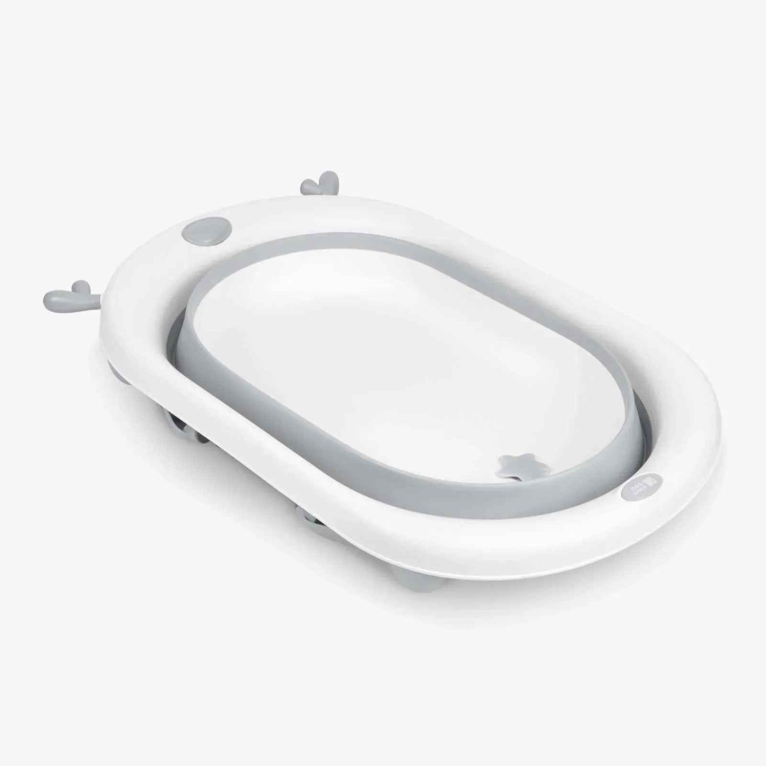 KikkaBoo® Sklopiva kadica za bebu Foldy Grey