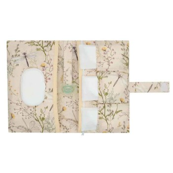 KikkaBoo® torbica za plenice in robčke Secret Garden Beige KikkaBoo® torbica za plenice in robčke Secret Garden Beige
