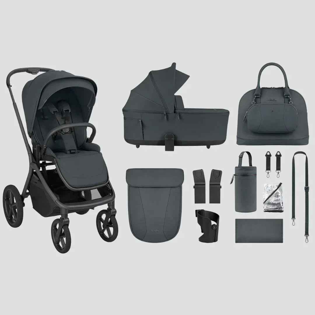 Modularna dječja kolica 2v1 Goya Graphite Platinum