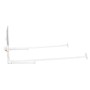 KikkaBoo® zaštitna ograda za krevet I am Safe 102cm Grey KikkaBoo® zaštitna ograda za krevet I am Safe 102cm Grey
