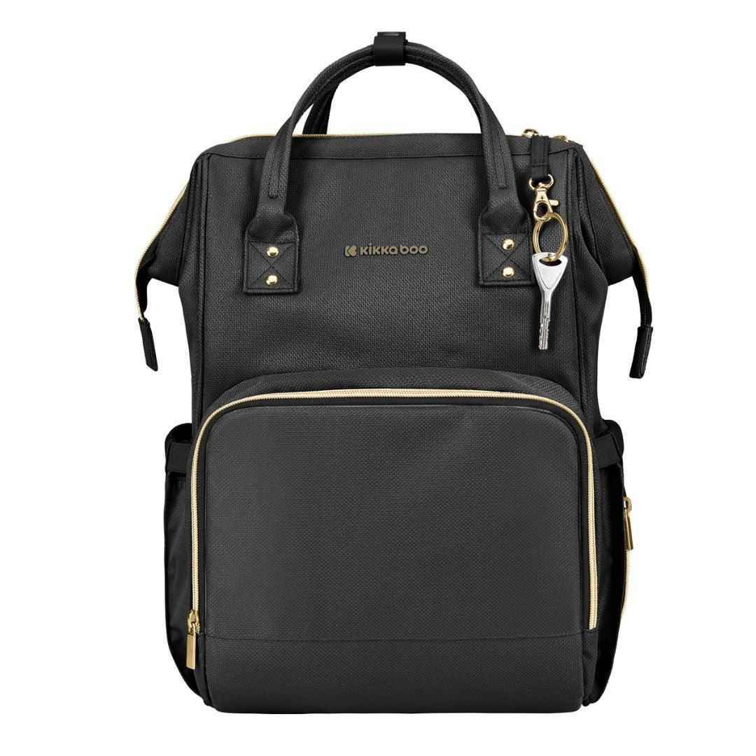 Ruksak za previjanje s podlogom KikkaBoo Siena Black Gold