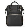Ruksak za previjanje s podlogom KikkaBoo Siena Black Gold