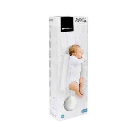 KikkaBoo® Oporna blazina za novorojenčka iz spominske pene Airknit White KikkaBoo® Oporna blazina za novorojenčka iz spominske pene Airknit White