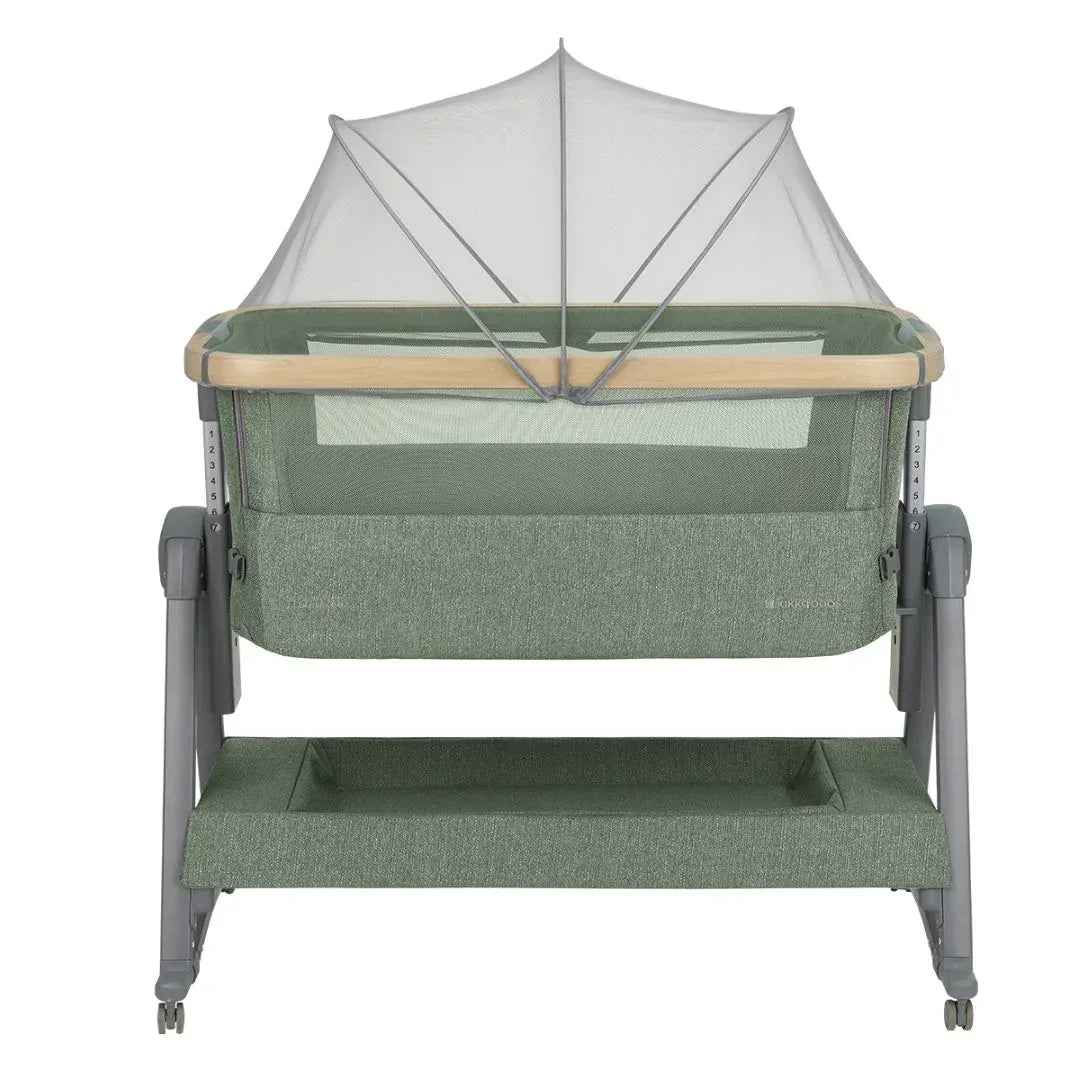 KikkaBoo® prikrevetni krevetić Nanna 2 Army Green