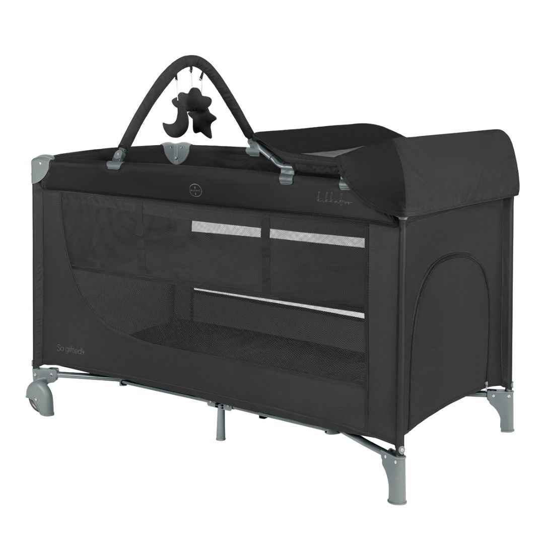 KikkaBoo® putni krevetić 2 levels 125x65 So Gifted PLUS Black