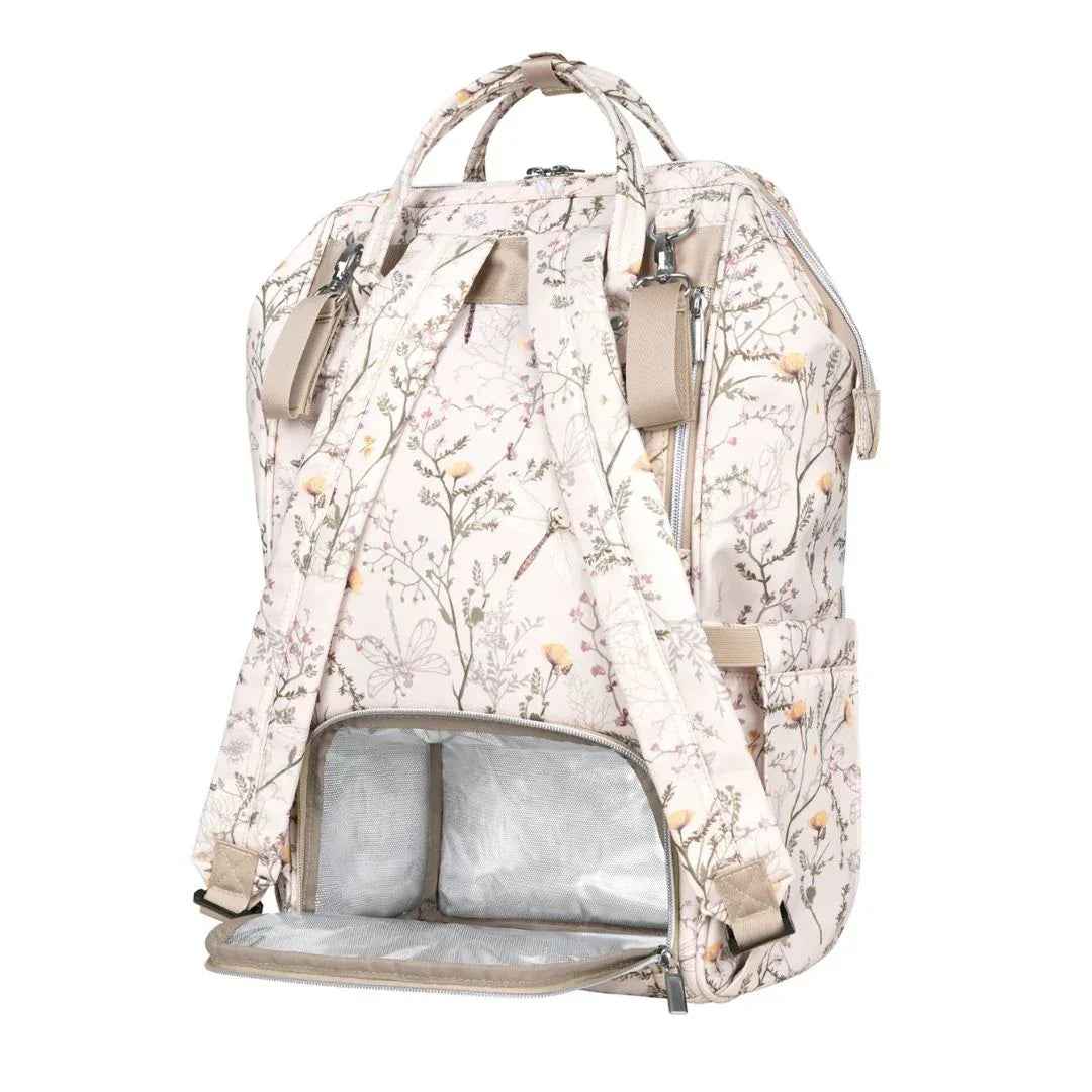 Previjalni nahrbtnik Siena Luxe Secret Garden Beige Previjalni nahrbtnik Siena Luxe Secret Garden Beige