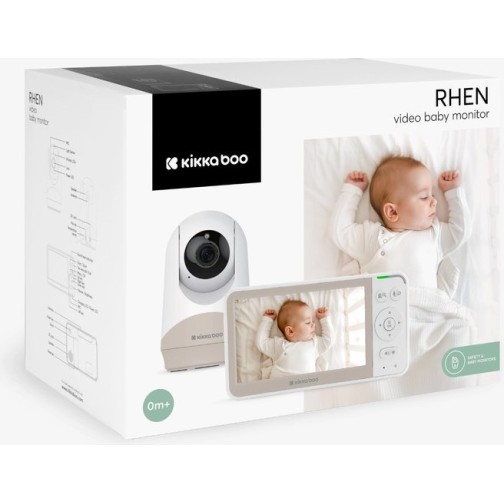 RHEN bežični elektronički nadzorni uređaj za bebe, bež boje