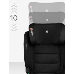 Avtosedež Isofix Kikkaboo i-SCOUT i-Size Black 100–150 cm Avtosedež Isofix Kikkaboo i-SCOUT i-Size Black 100–150 cm