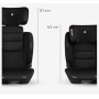 Avtosedež Isofix Kikkaboo i-SCOUT i-Size Black 100–150 cm Avtosedež Isofix Kikkaboo i-SCOUT i-Size Black 100–150 cm