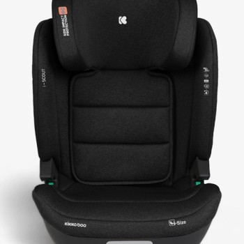 Avtosedež Isofix Kikkaboo i-SCOUT i-Size Black 100–150 cm Avtosedež Isofix Kikkaboo i-SCOUT i-Size Black 100–150 cm