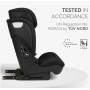 Avtosedež Isofix Kikkaboo i-SCOUT i-Size Black 100–150 cm Avtosedež Isofix Kikkaboo i-SCOUT i-Size Black 100–150 cm