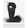 Avtosedež Isofix Kikkaboo i-SCOUT i-Size Black 100–150 cm Avtosedež Isofix Kikkaboo i-SCOUT i-Size Black 100–150 cm